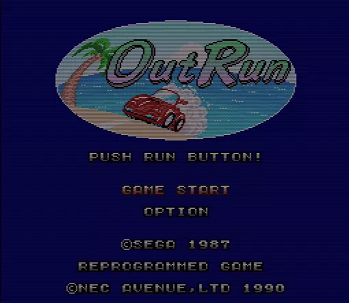 jeu OutRun